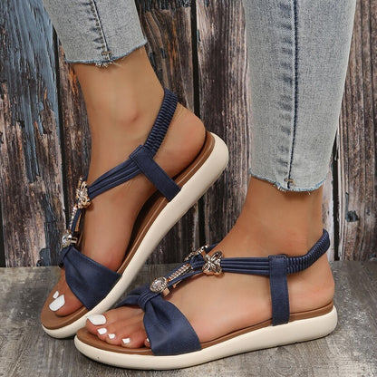 Eliana - Bohemian Inspired Flat Sandals