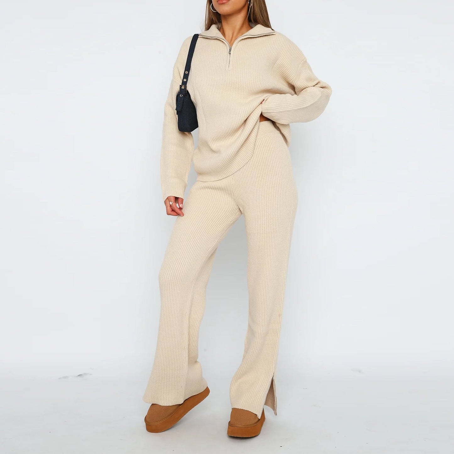 Elisavette - Cozy Sweater and Pants Set for Women.