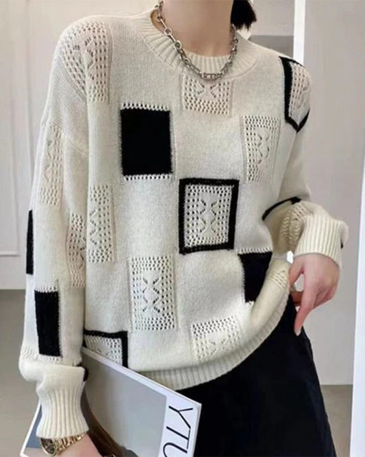 White sweater for women