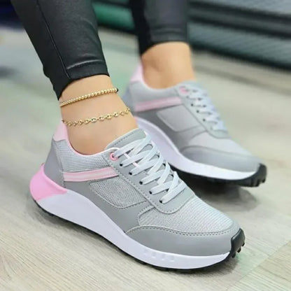 Women's shoes Front Lace Wedge Sneakers