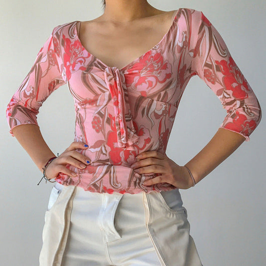 Itza - Summer blouse with print