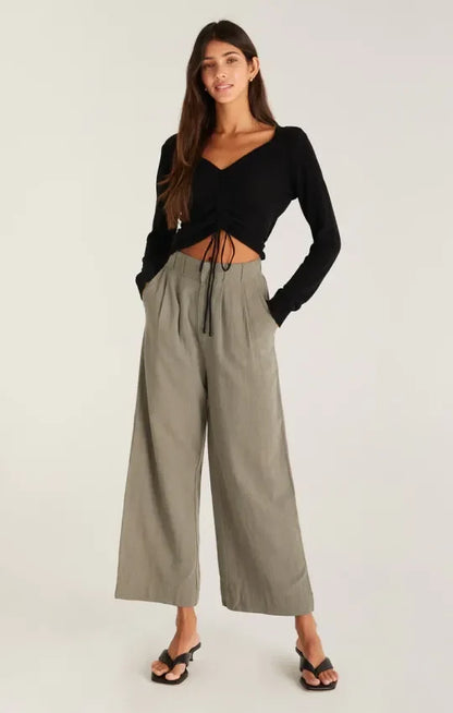 Margaux - Comfortable cotton pants