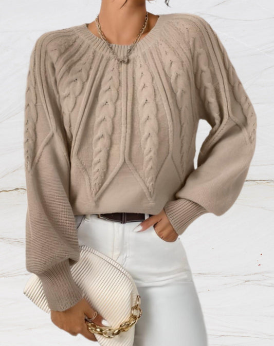 Wanette Sweater | Elegant Knitted Sweater