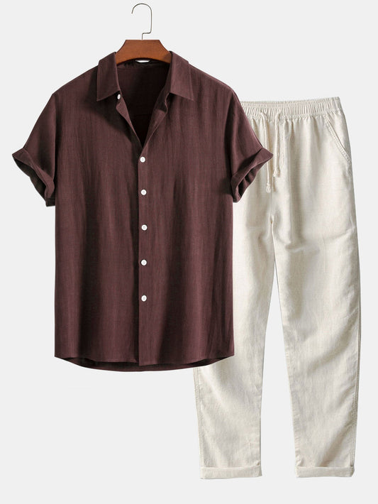 Summer blouse and pants set - Jorge