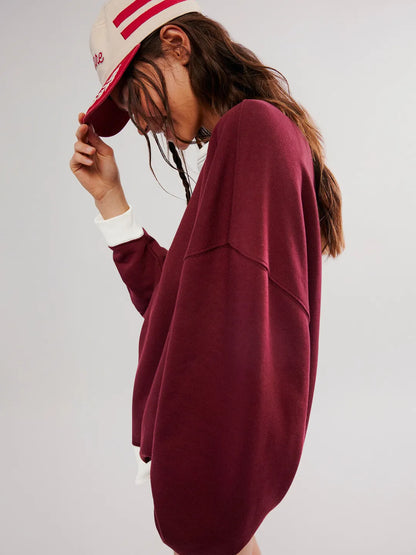 Jess | Colorful Sweatpullover With Lantern Sleeves Casual