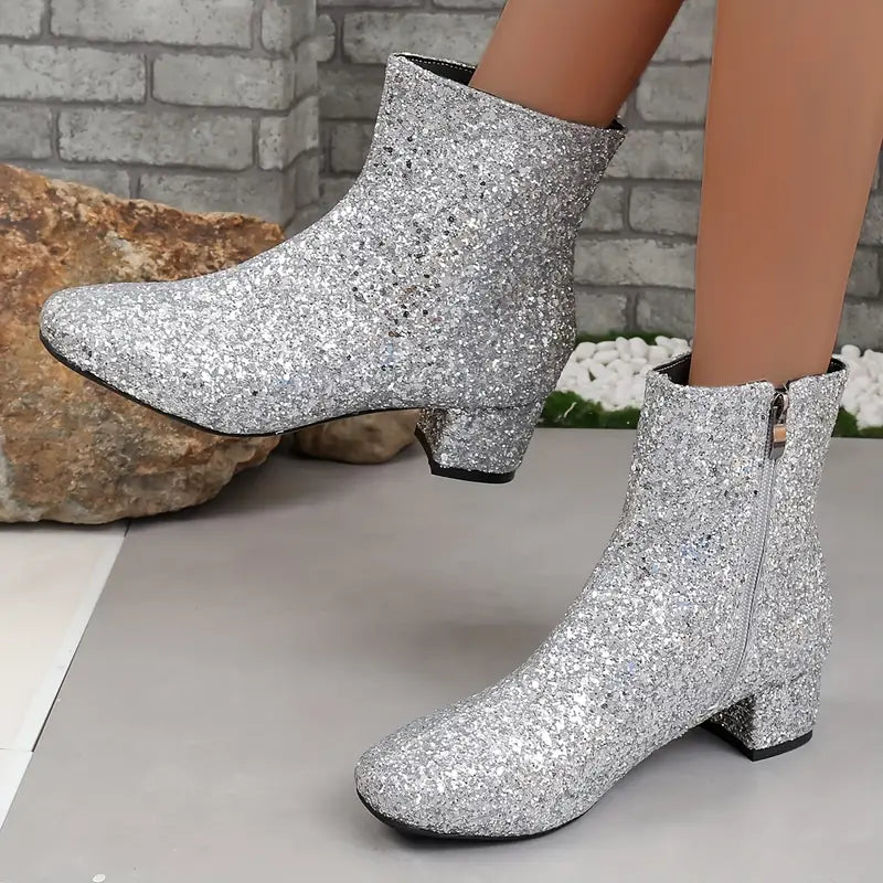 Raelene Boots | Glitter Party Boots