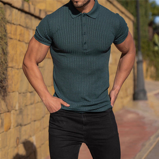 Stylish cotton polo shirt for men - timeless design