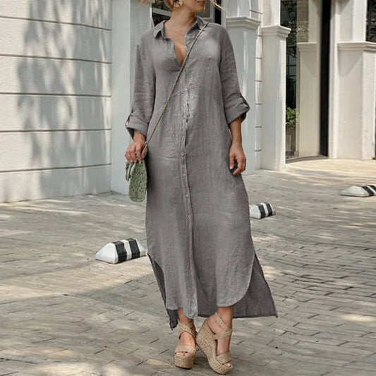 Camille - Cotton linen dress