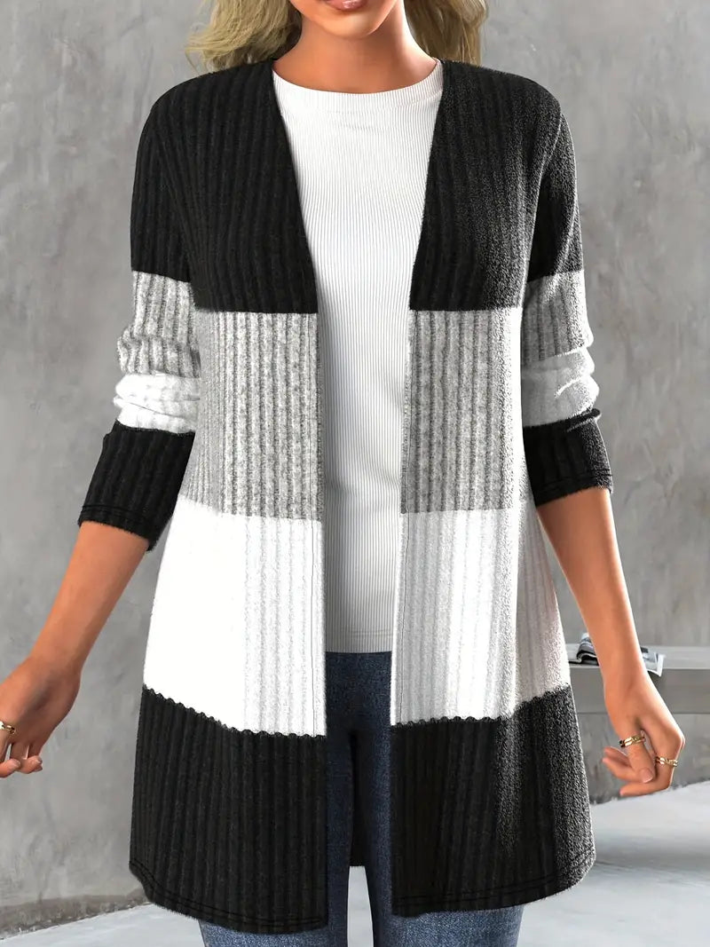 Sophia - cardigan with open front for spring and fall