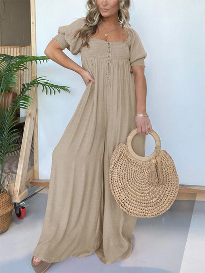 Amandine - Comfortable wide-leg jumpsuits