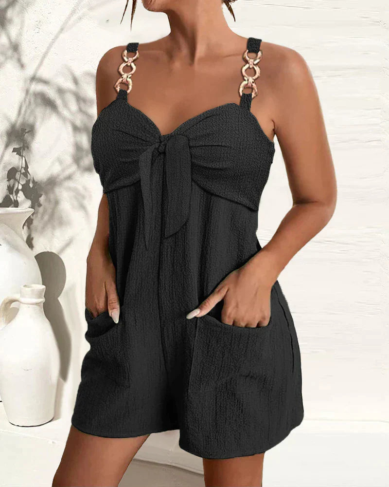 Lexi Jumpsuit with chain strap | Elegant and stylish