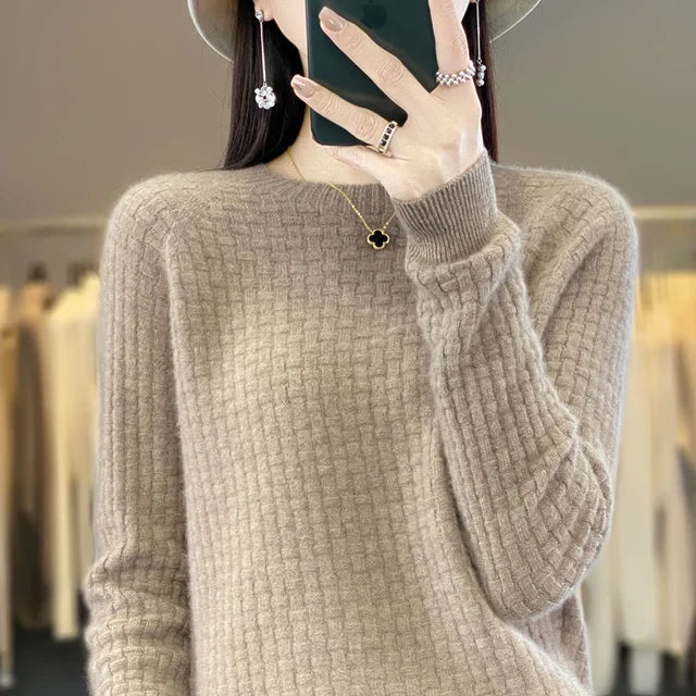 Women's wool sweater