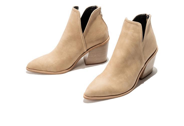 Radha Boots | Women Ankle Heel Boots