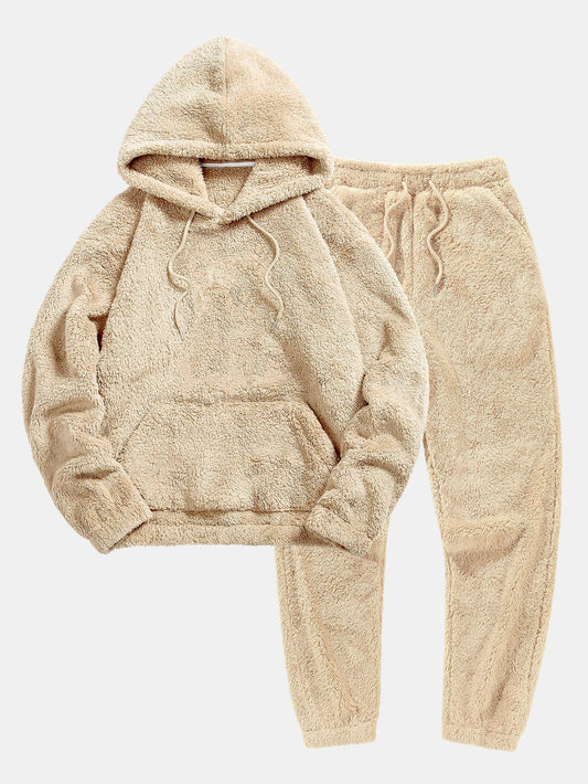 Clara - Cozy Teddy Set with Hoodie and Jogging Suit for Women