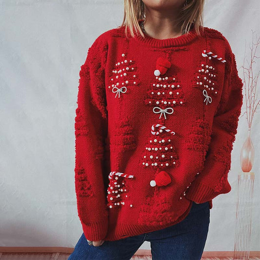 Xylene Sweater | Casual Knitted Christmas Sweater