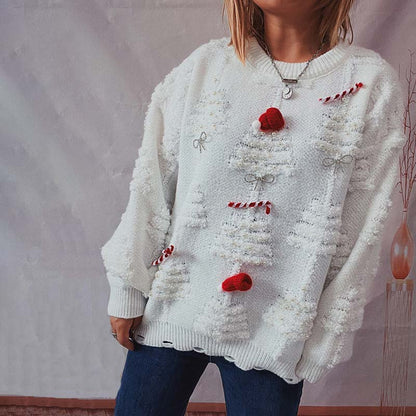 Xylene Sweater | Casual Knitted Christmas Sweater