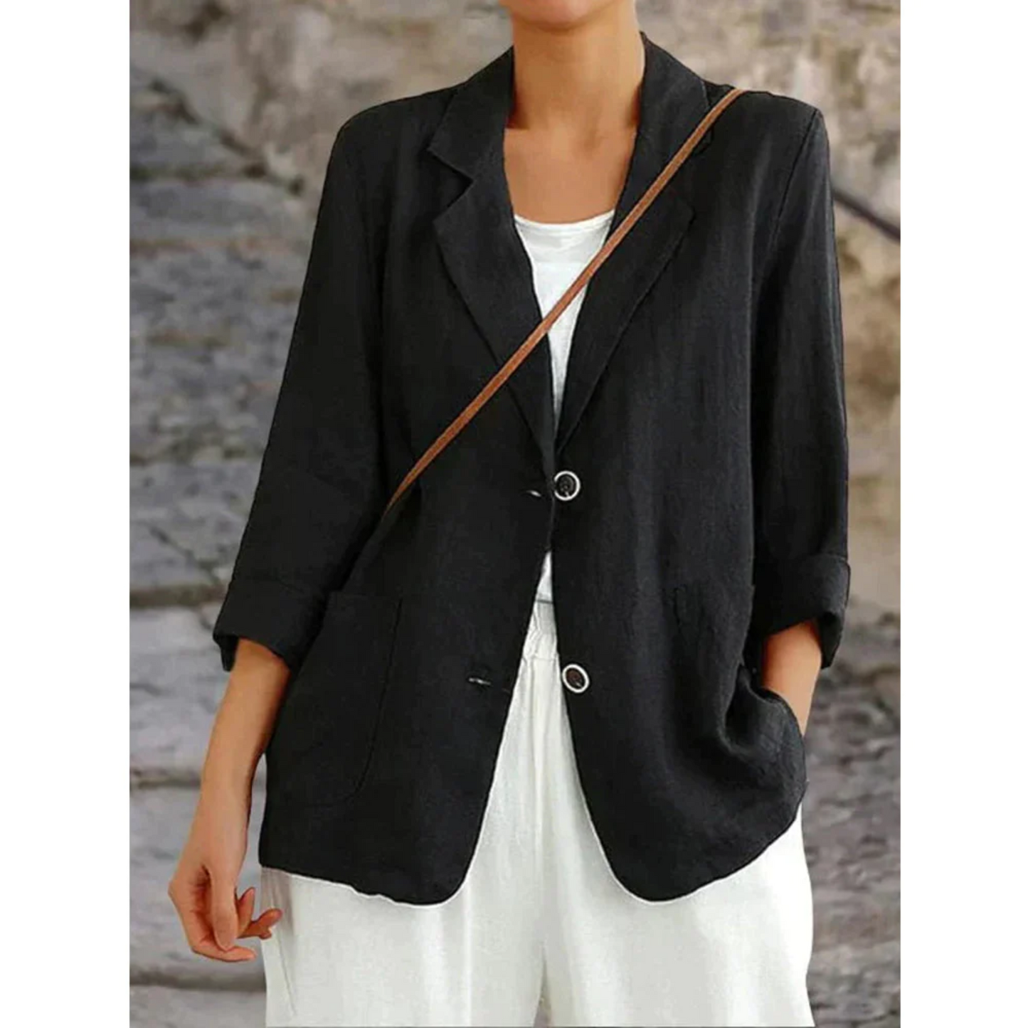 Sophie | Stylish linen blazer