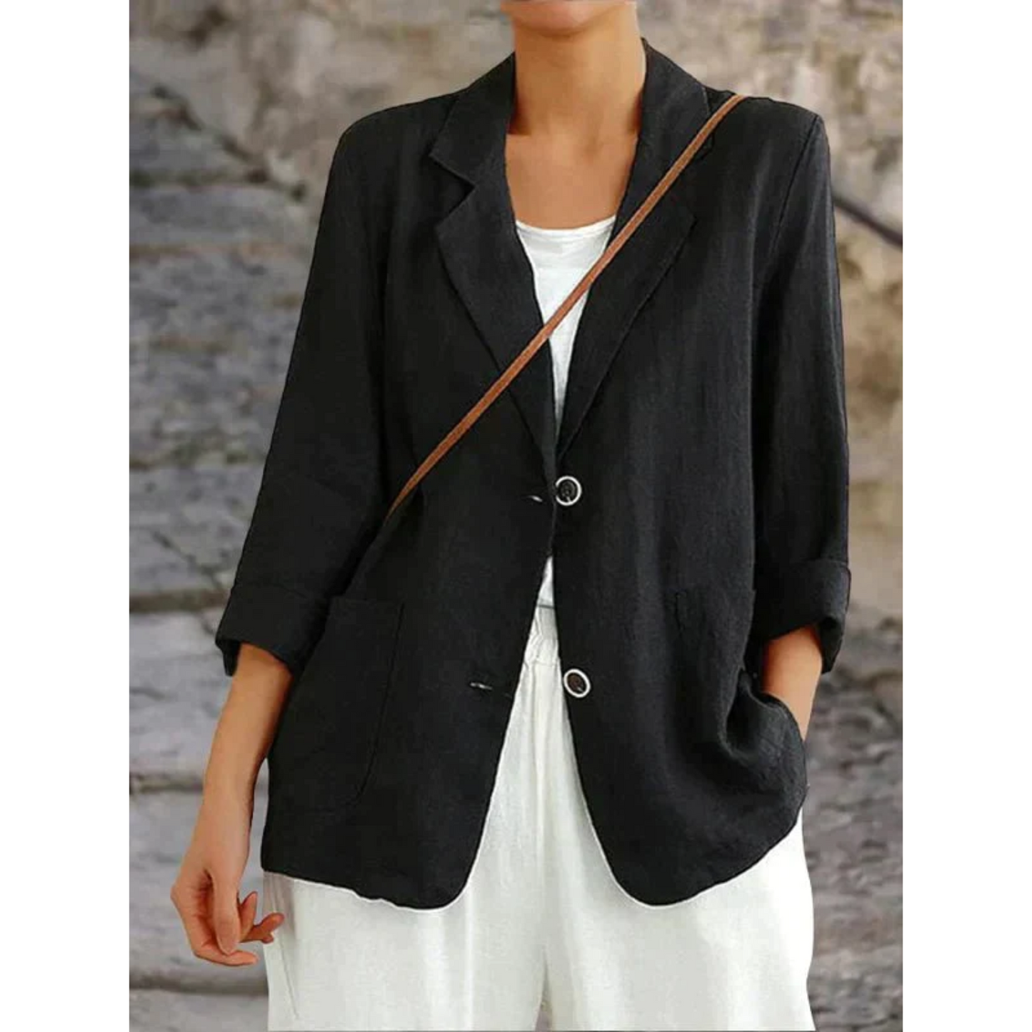 Sophie | Stylish linen blazer