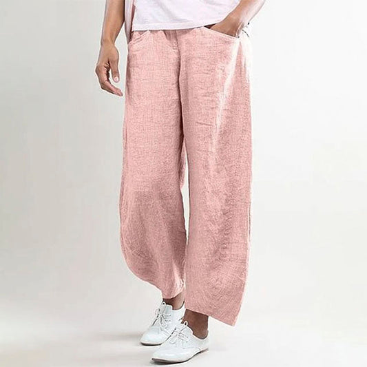 Juliette - Casual one-tone pants