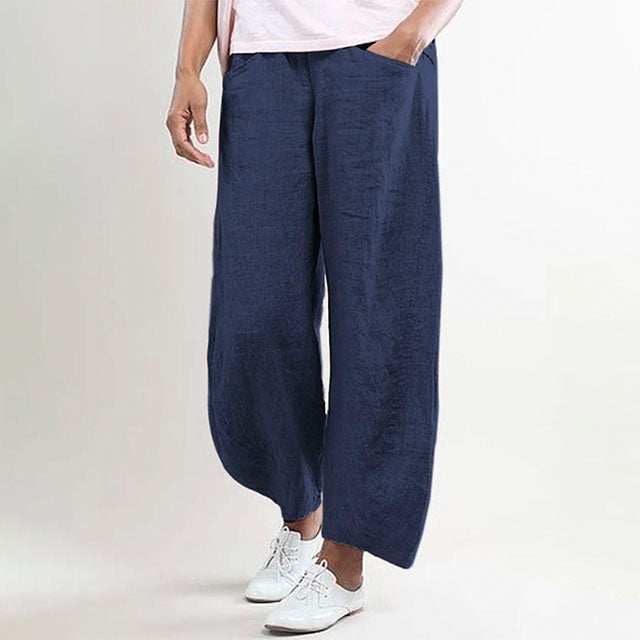 Juliette - Casual one-tone pants