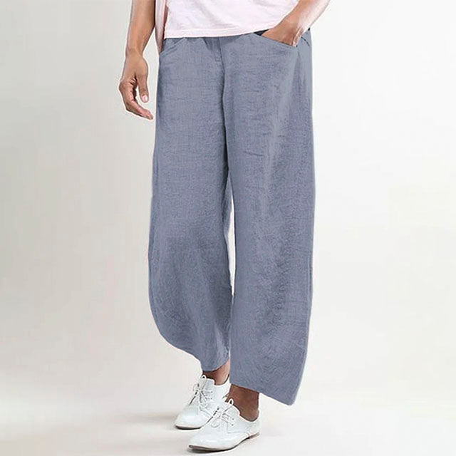 Juliette - Casual one-tone pants