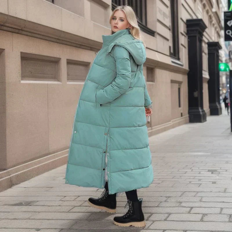 Long winter jacket for women