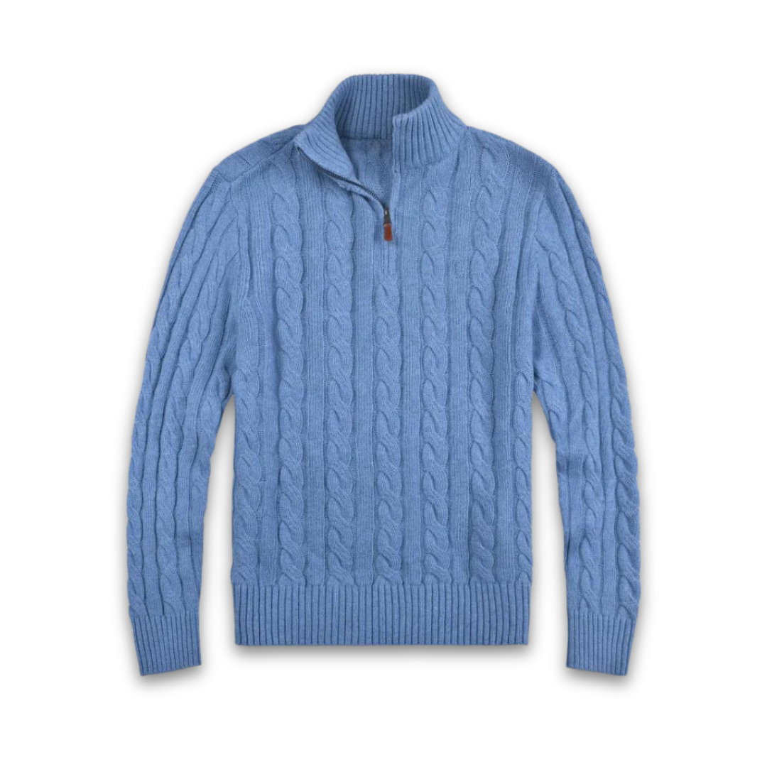 Yelko Sweater | Men's casual half-zip sweater