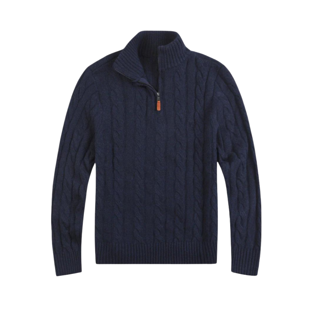 Yelko Sweater | Men's casual half-zip sweater