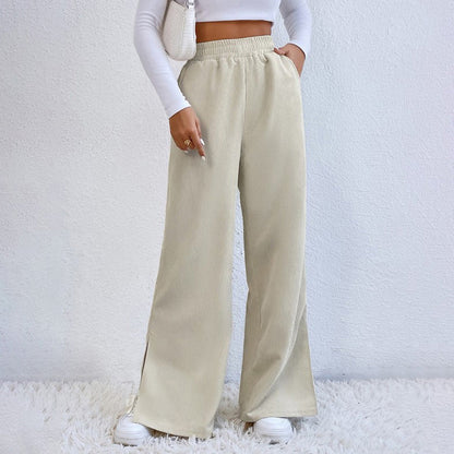 Chantal - Plain casual pants