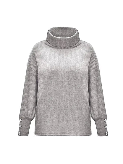 Freyalin | Ladies Turtleneck Sweater | Warm