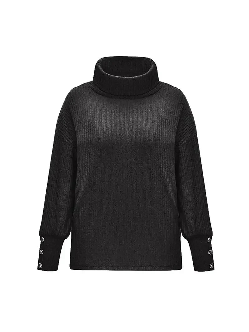 Freyalin | Ladies Turtleneck Sweater | Warm