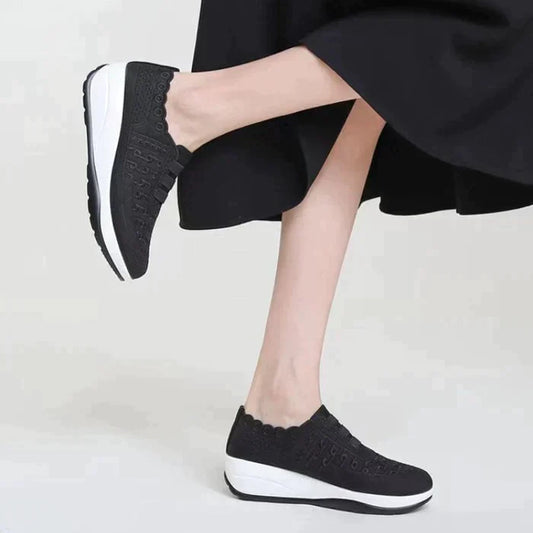 Front lace-up shoes