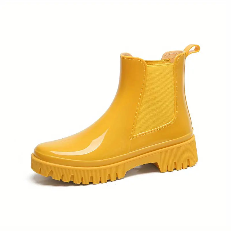 Women's Rain Boots with Thick Bottom