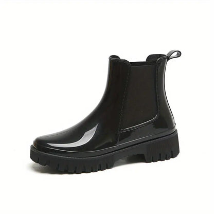 Women's Rain Boots with Thick Bottom