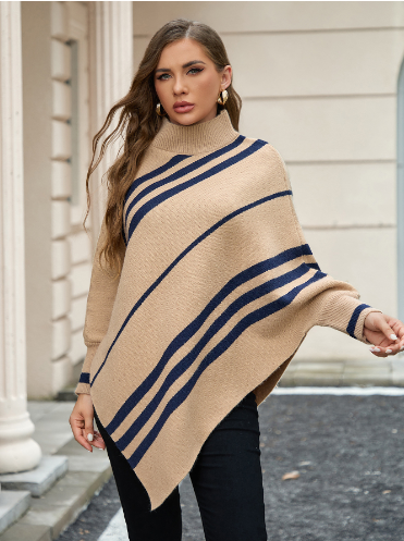 Zyla Sweater | Casual Asymmetrical Sweater