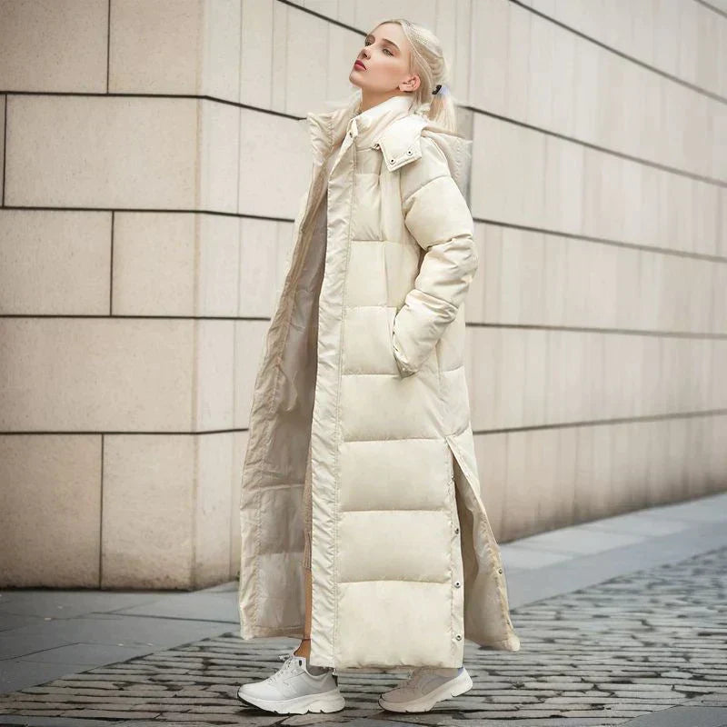 Long winter jacket for women