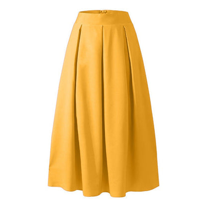 High-waisted pleated skirt - Chita