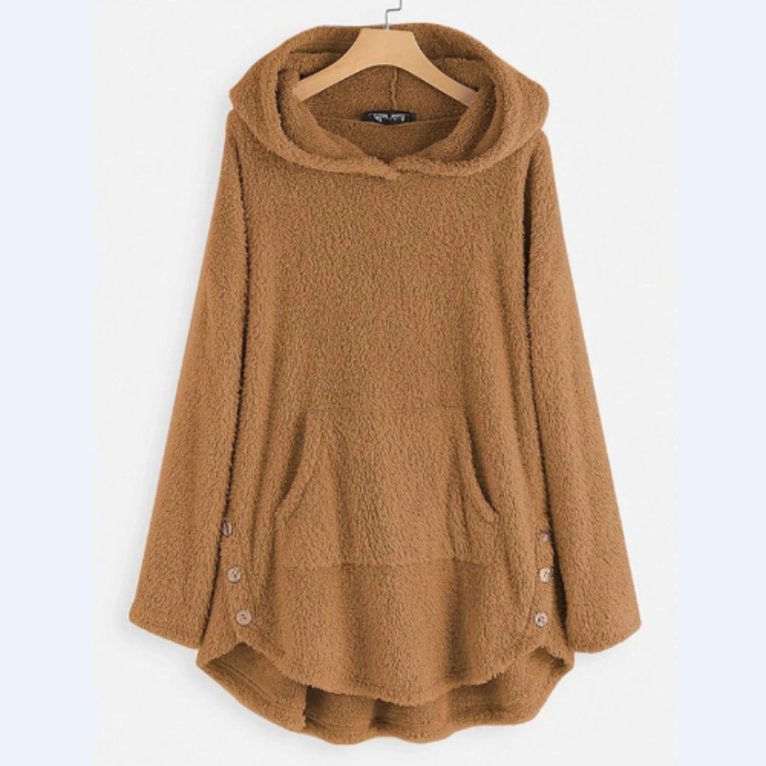 Warm and comfortable hoodie for ladies