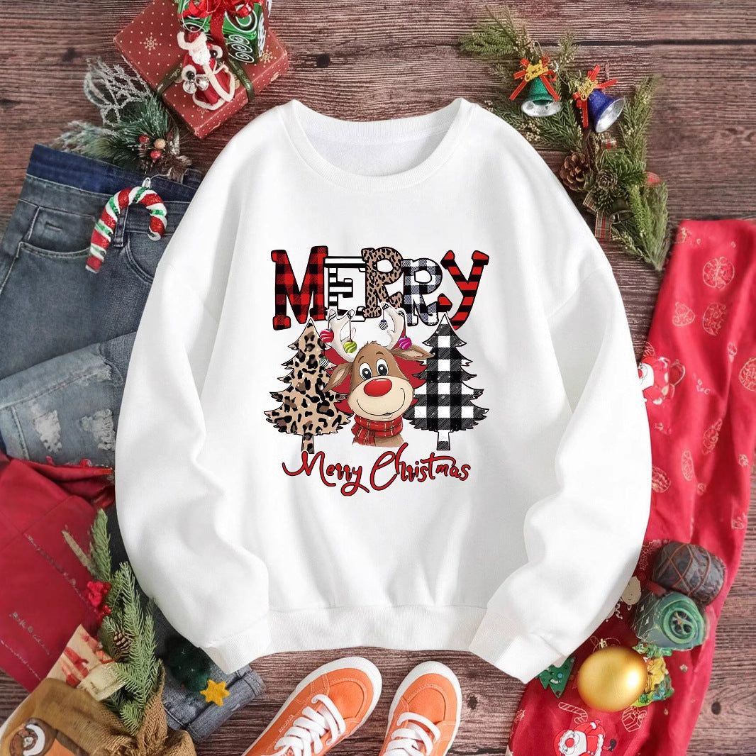 Jess Mode | Christmas reindeer long sleeve sweater