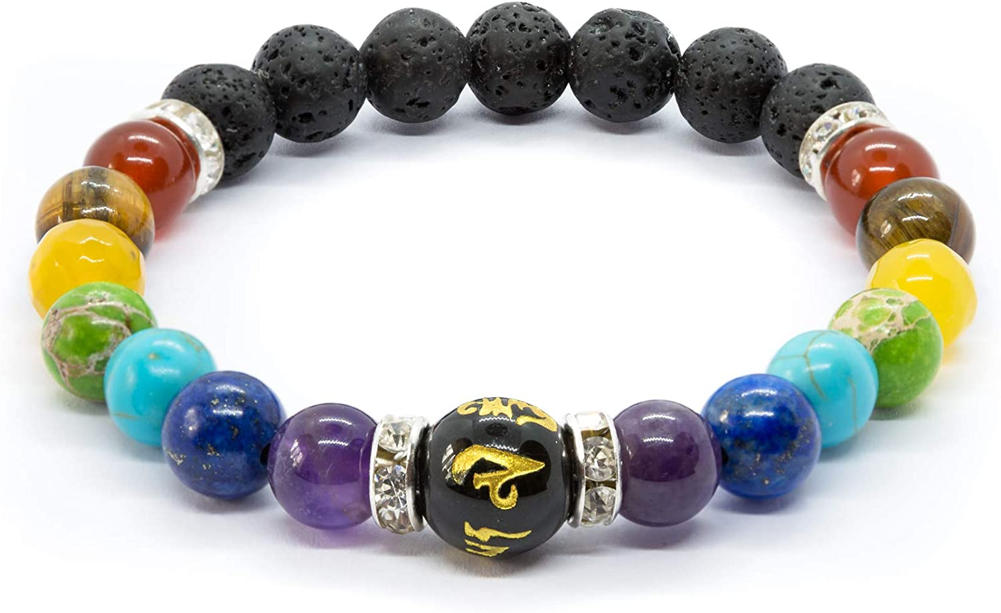 Natural Crystal Healing Chakra Bracelet | A symbolic bracelet