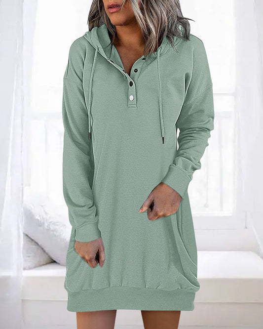 Jess | Cotton pullover hoodie for women