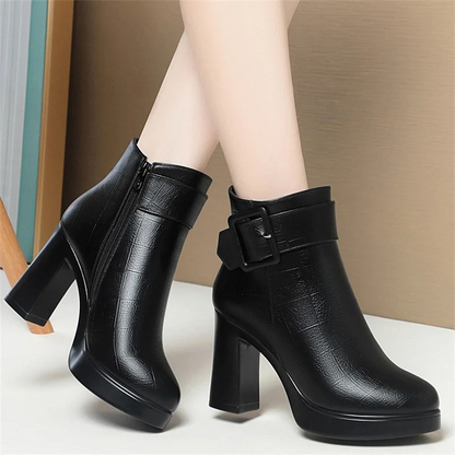 High-soled boots - Denisette