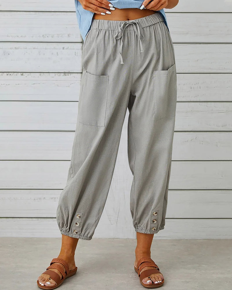 Viola - Casual cropped pants