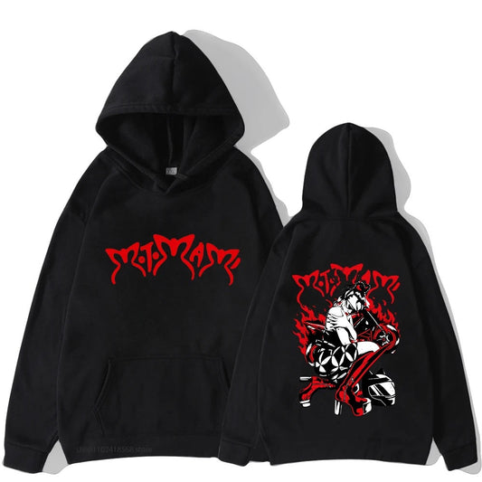 Jess Mode | Motomami Rosalia Black graphic hoodie