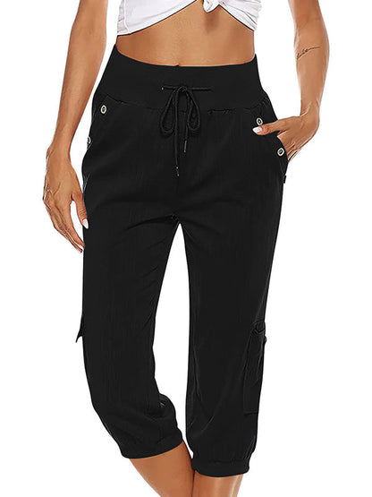 Ailsa - Comfortable cropped pants