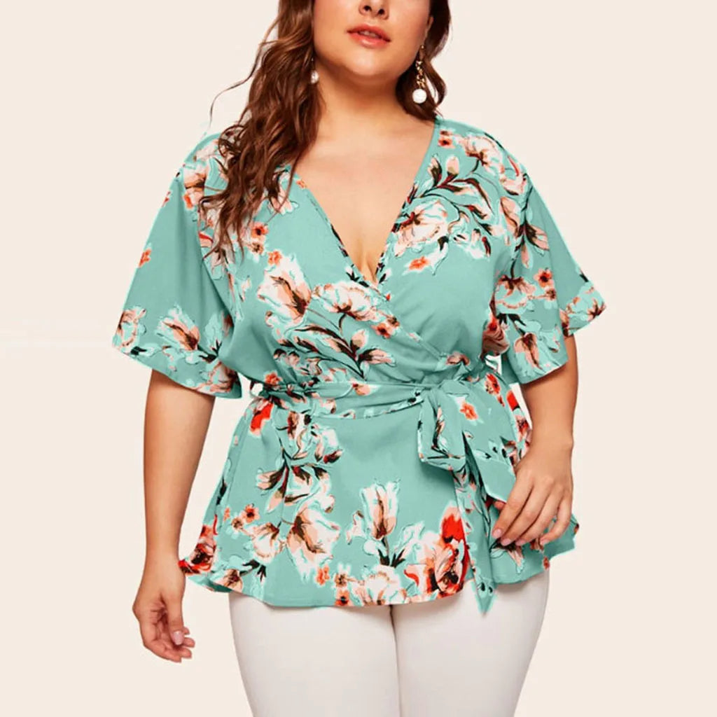 Vardi Dante™ Fenna Plus-Size Top | Colorful & Versatile