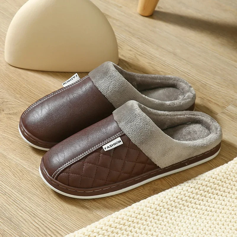 Round-toed indoor slippers - Sandrine