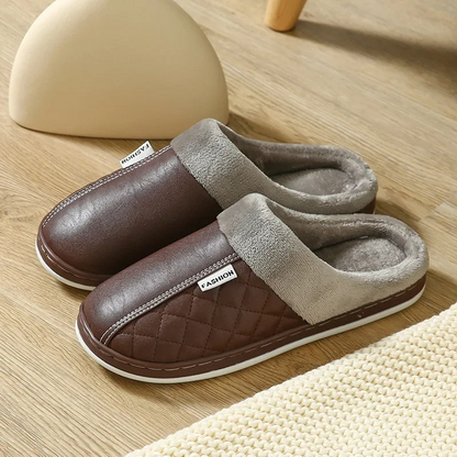 Round-toed indoor slippers - Sandrine