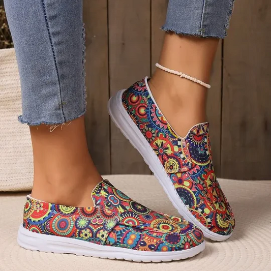 Colourful casual shoes