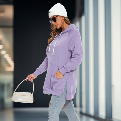 Émilie - Elegant oversized hooded dress